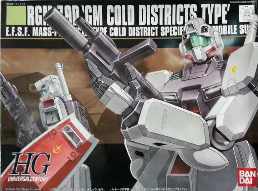Bandai Gundam 20465 HGUC 1/144 RGM 79D GM мобильный Костюм Типа Холодного района сборные модели