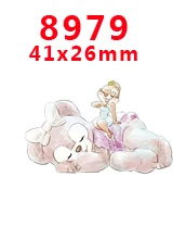8979 30 шт. с героями мультфильмов плоское украшение из смолы PR 8954 - Цвет: 8979