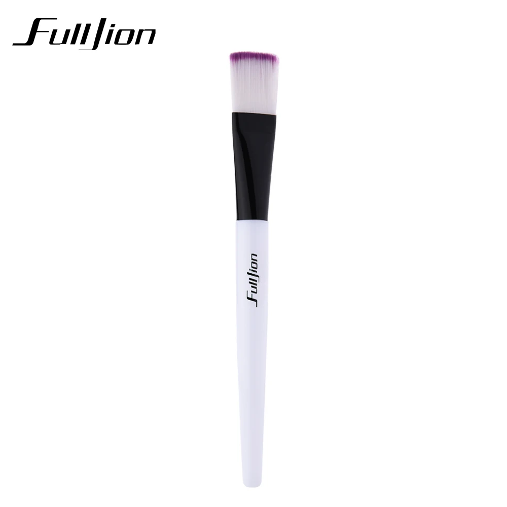 Fulljion 1 шт. кисть для маски для лица кисти для макияжа плоские портативные BB крем для пудры основа для макияжа красневые Кисти Набор инструментов случайный цвет