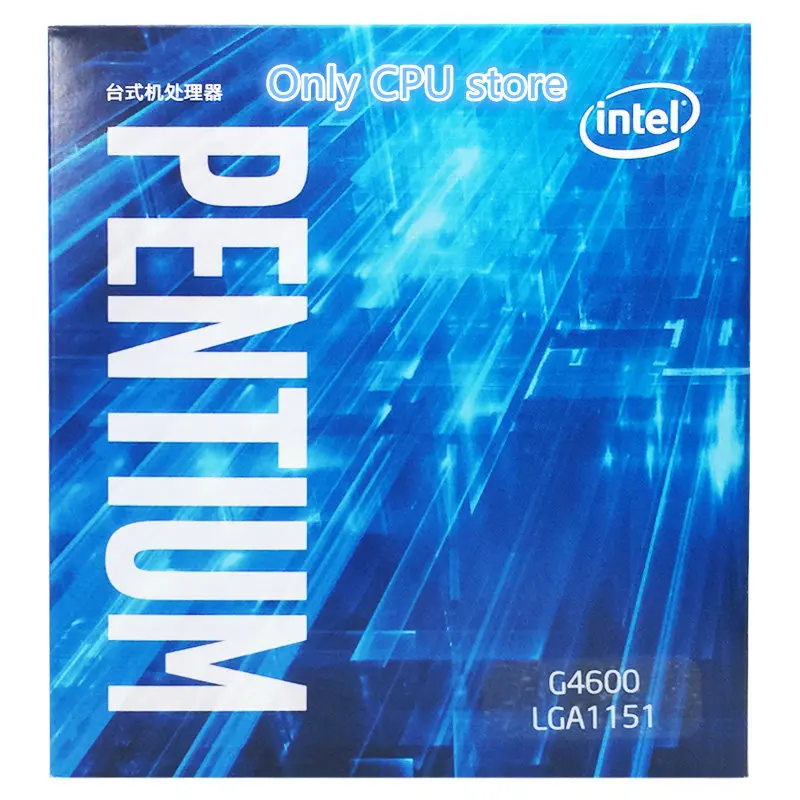 Процессор Intel Pentium G4600 процессор в штучной упаковке с радиатором LGA 1151 land 14