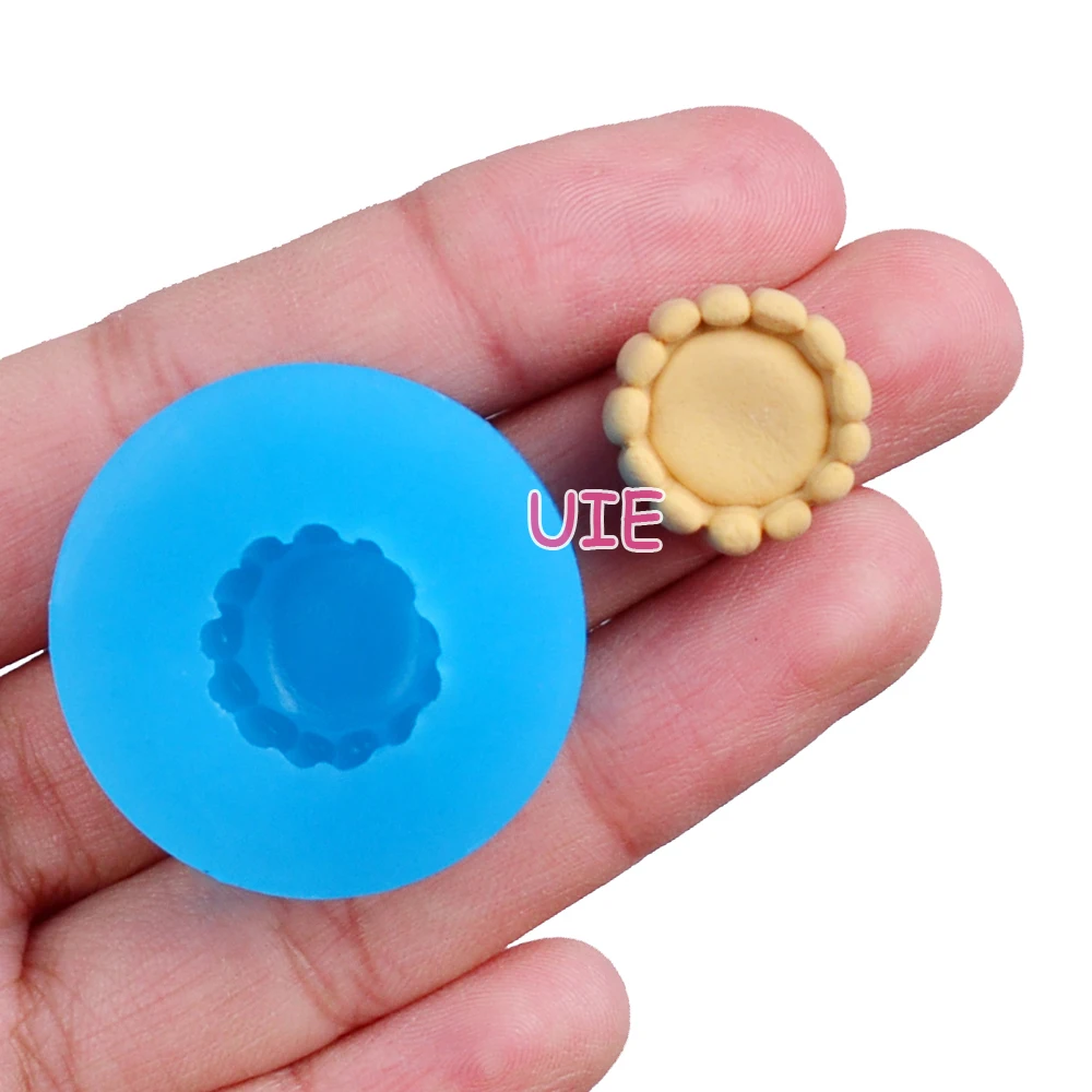 GYL122U французский Charlotte Macaron Tart (15 мм) силиконовая форма гибкая форма-миниатюрная