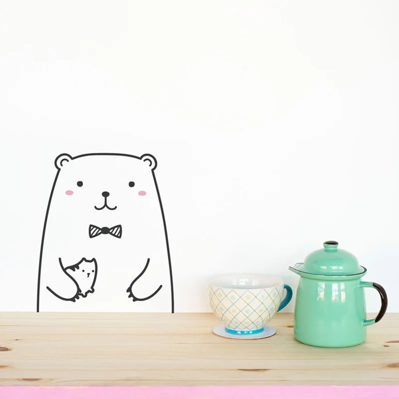 Five Lovely Sprout креативная наклейка серии Cute Tiger Cat домашний декор для детской комнаты