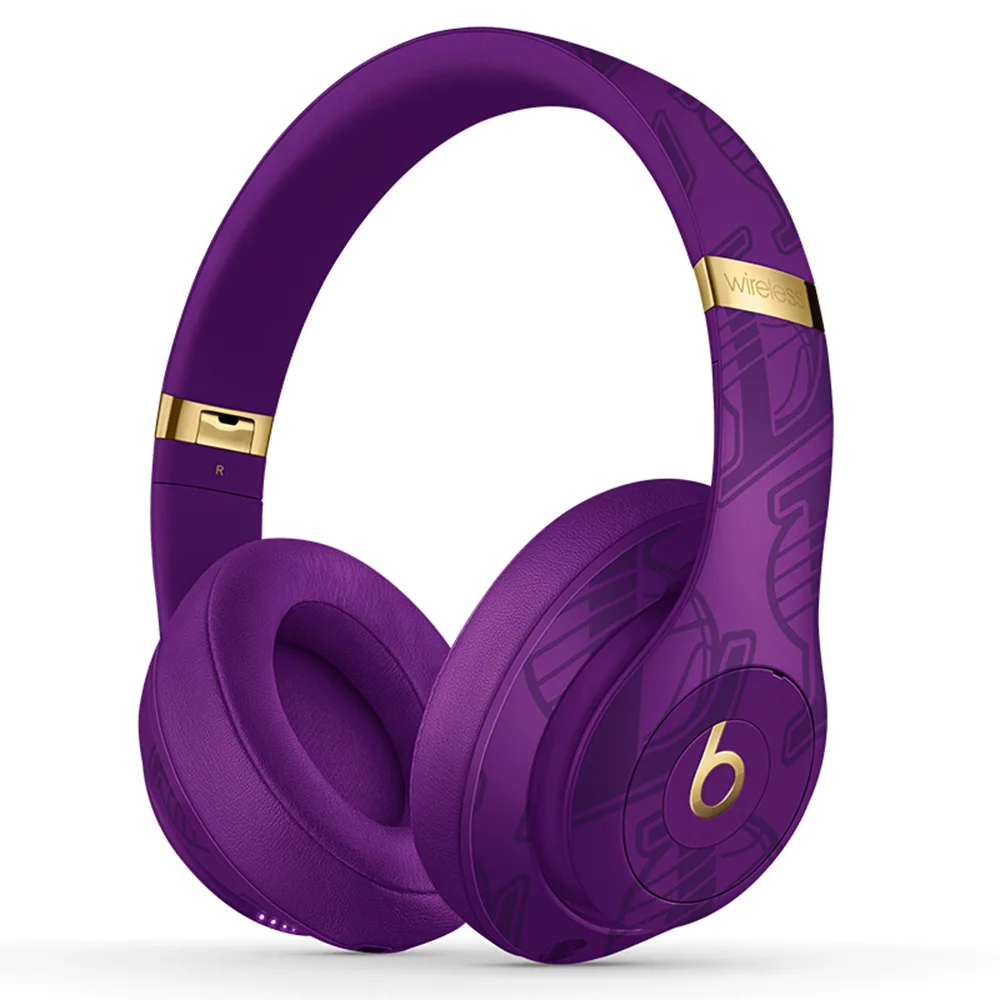 Beats Studio 3 беспроводные bluetooth-наушники, Накладные наушники, коллекция NBA, чистый АНК, шумоподавление, музыкальные наушники с микрофоном
