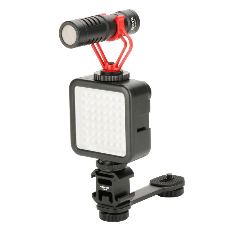 Zhiyun smooth 4 mount 3 Cold Shoe Mounts для Smooth 4/DJI OSMO/Vimble 2 Gimbal LED светильник BY-MM1 микрофон |