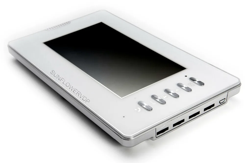 IP65 Водонепроницаемый проводной видео домофонов отпечатков пальцев Rfid