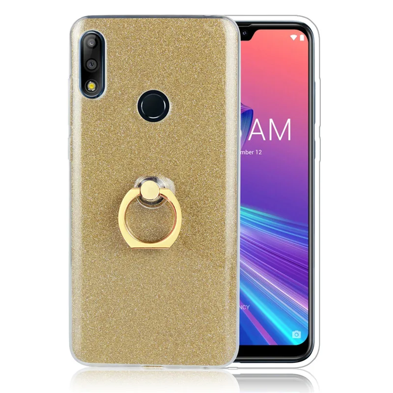 Блестящий сверкающий Мягкий силиконовый чехол из ТПУ для Asus Zenfone Max Pro M2 ZB631KL