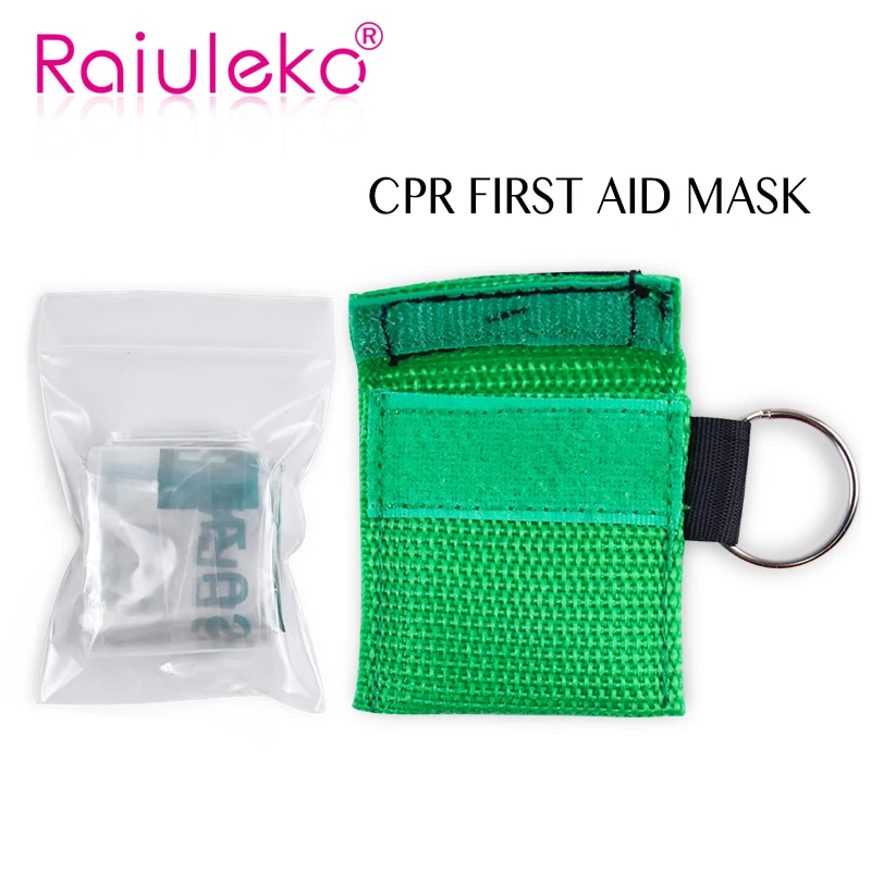 3 шт./лот цвета аварийная CPR спасательная маска первая помощь реаниматоры брелок