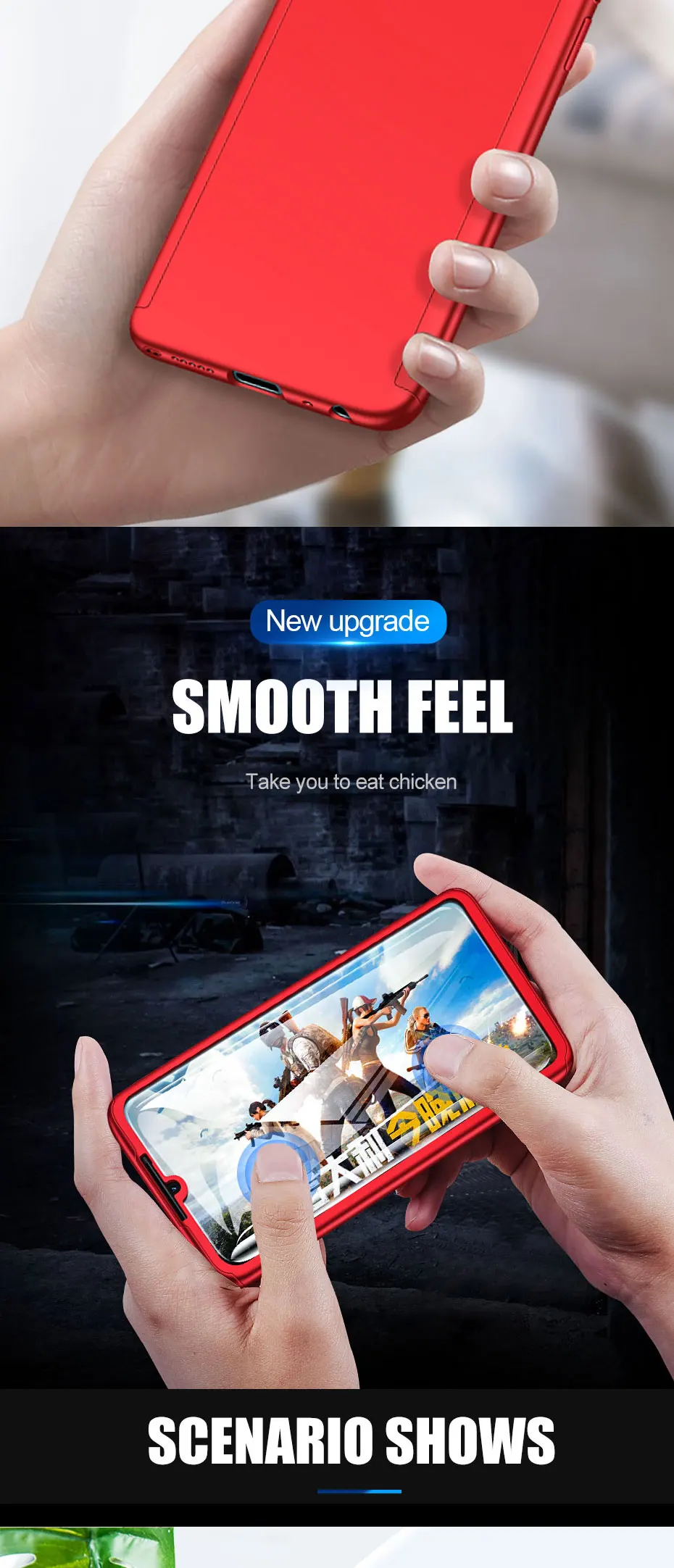 360 полный защитный чехол для телефона для Samsung Galaxy A70 A40 A50 A60 A30 A20E A10 M30 M20 M10 A5 A7 A6 A8 A9 A3 чехол