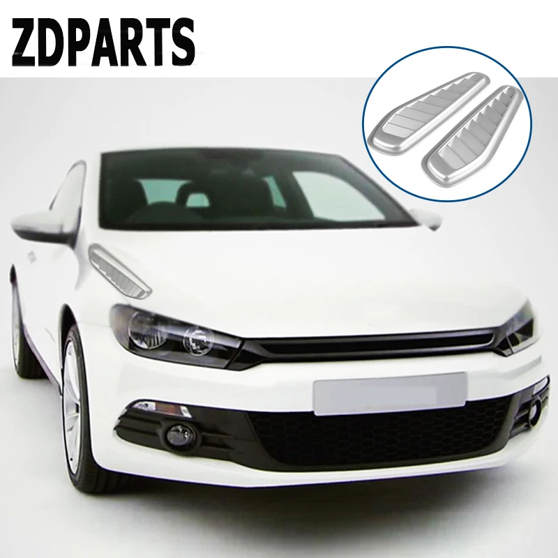ZDPARTS 2 шт. наклейки на переднее крыло автомобиля капот двигателя вентиляционное