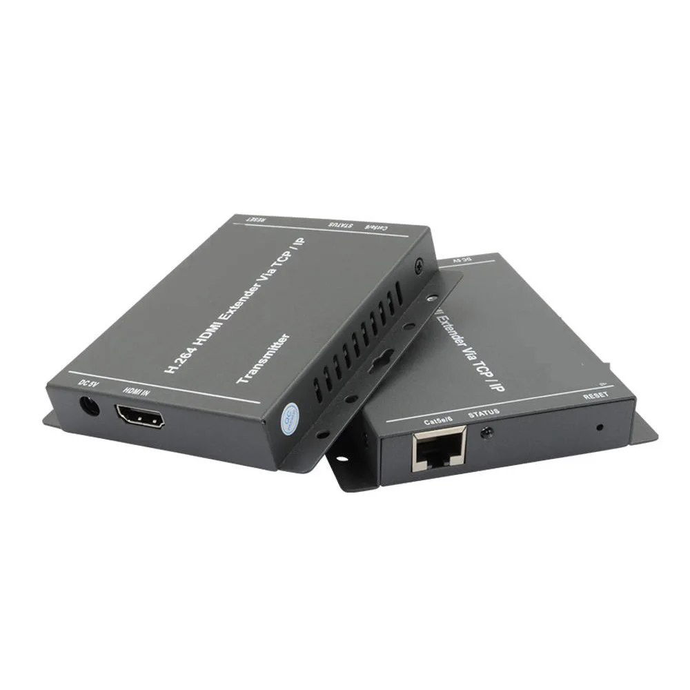 PUZHIJIE H.264 HDMI удлинитель по TCP IP лучше чем HDBitT IR Ethernet RJ45 CAT5/5e/6 кабель для HDTV
