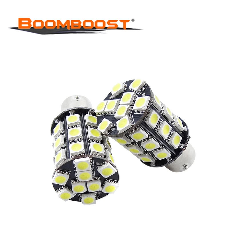 

Car Light 36SMD 1156 1157 10 Pcs/Lot Tail Brake Bulb DC 12V White Reverse 3W 5050 LED Brake Signal 6000K Parking Lamp