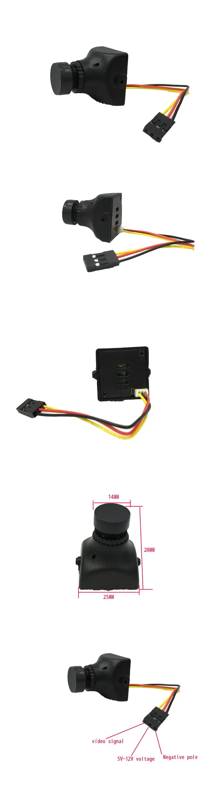 700TVL 2,8 мм объектив 1/" Super Had II CCD камера ИК Чувствительная для FPV гоночный Дрон PAL/NTSC FPV Квадрокоптер самолет DIY запасные части