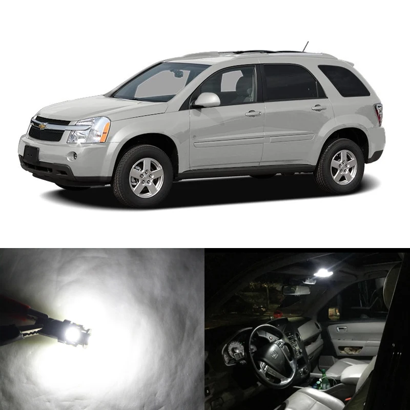 СВЕТОДИОДНЫЕ Лампы Canbus для салона Chevrolet Chevy Equinox 05 09 7 шт.|Сигнальная лампа| |
