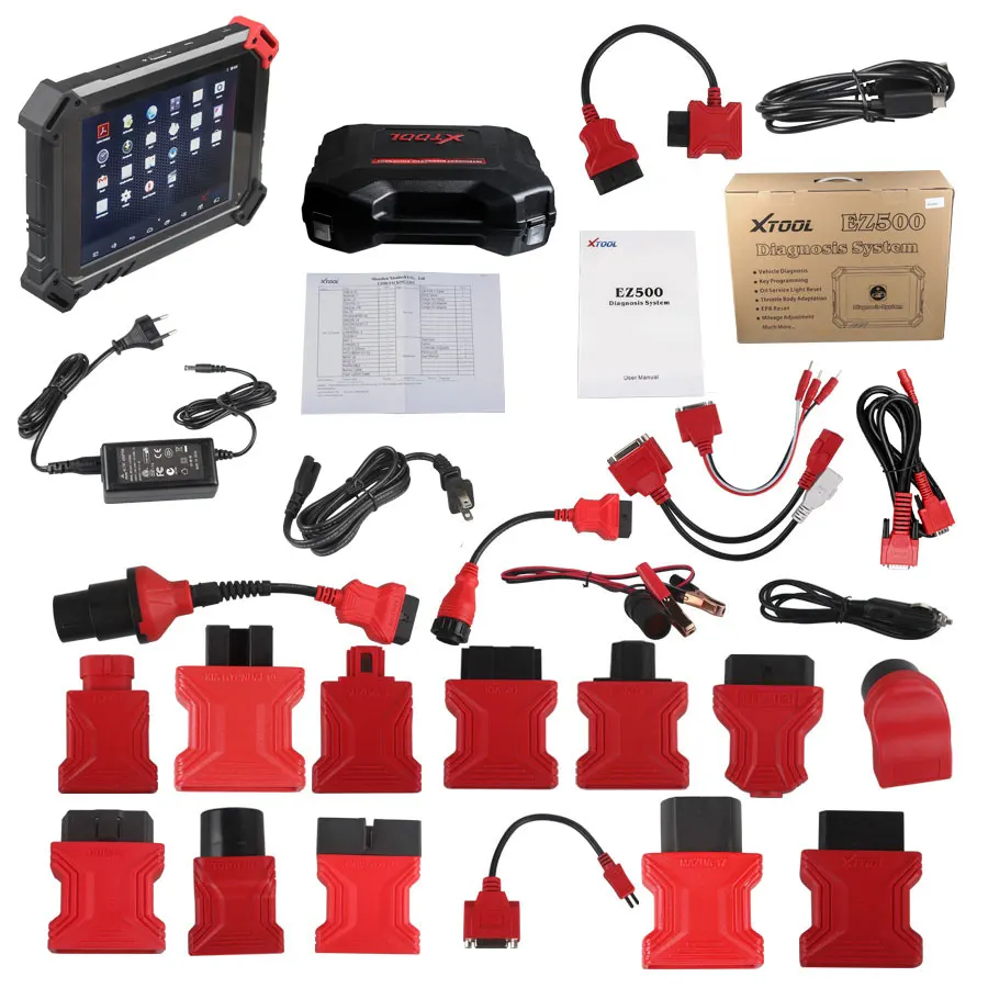 Original XTOOL EZ500 Full-System Diagnosis for Gasoline Vehicles with Special Function Same With XTool PS80 WIFI |