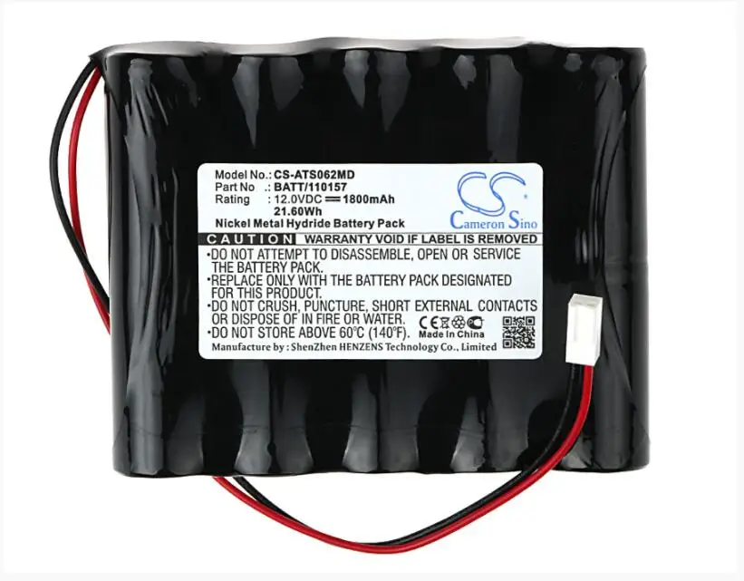 

Аккумулятор Cameron Sino 1800 мА · ч для насоса ATMOS Atmoport PA-A1062 -CE FSM-No.2166 Atmolit N N64 120157 BATT/110157