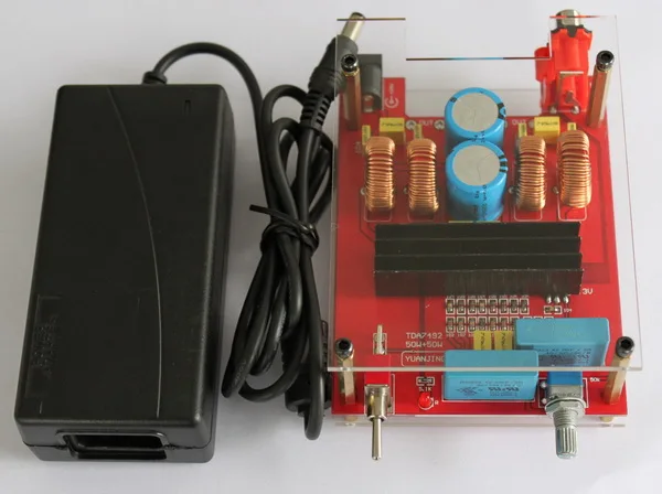 

Mini amplifier board TDA7492 50W+50W Digital Power Amplifier Stripping Board (with power supply)