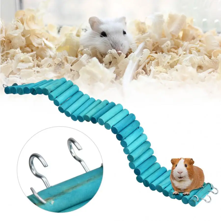 6*50 см Pet Хомяк скалолазание мягкая лестница подвеска мост игрушка для птиц птица