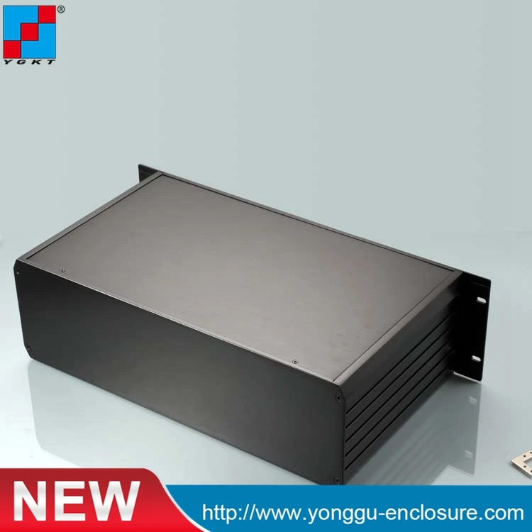 YGH-002 482 * 132-D (wxhxd) 3u 19-дюймовые алюминиевые коробки для монтажа в стойку |