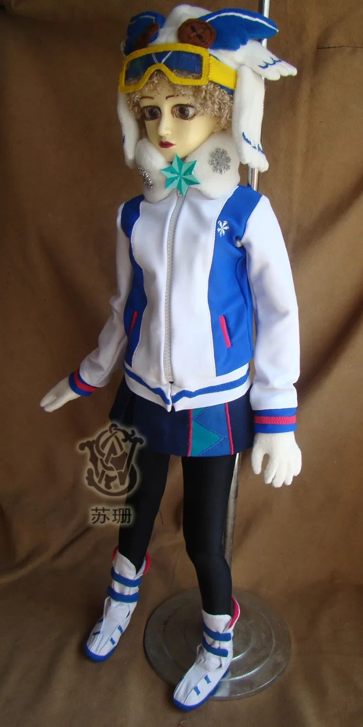 1/3 тонкая Одежда для куклы sd bjd для 1/3 DD bjd Кукла sd Снежный Мику костюм косплей костюм для куклы bjd s