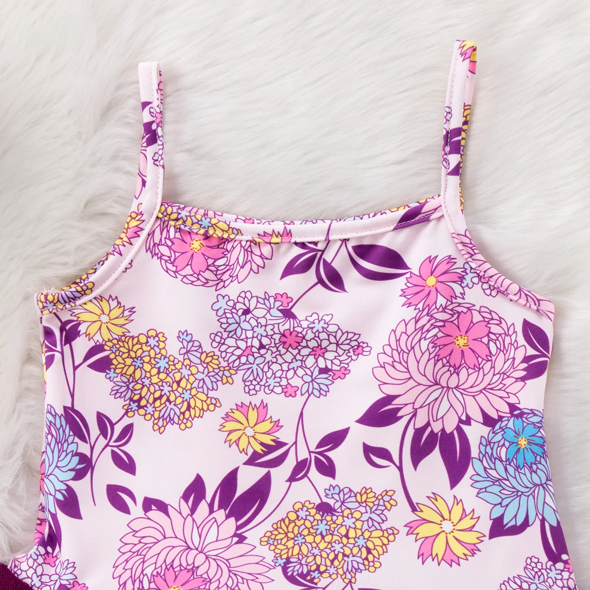 2018 платье-пачка с цветочным узором для девочек кружевное фиолетовое платье