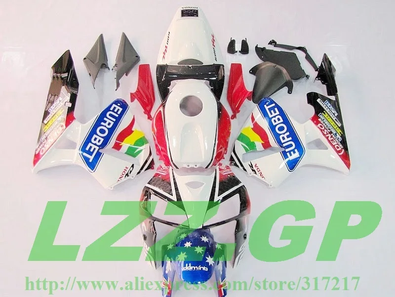 

Injection CBR600 ABS Corolful q235p Fairings For Honda CBR600RR F5 05 06 CBR600 2005 2006 Body Kit Bodyfairing LZZ.GP