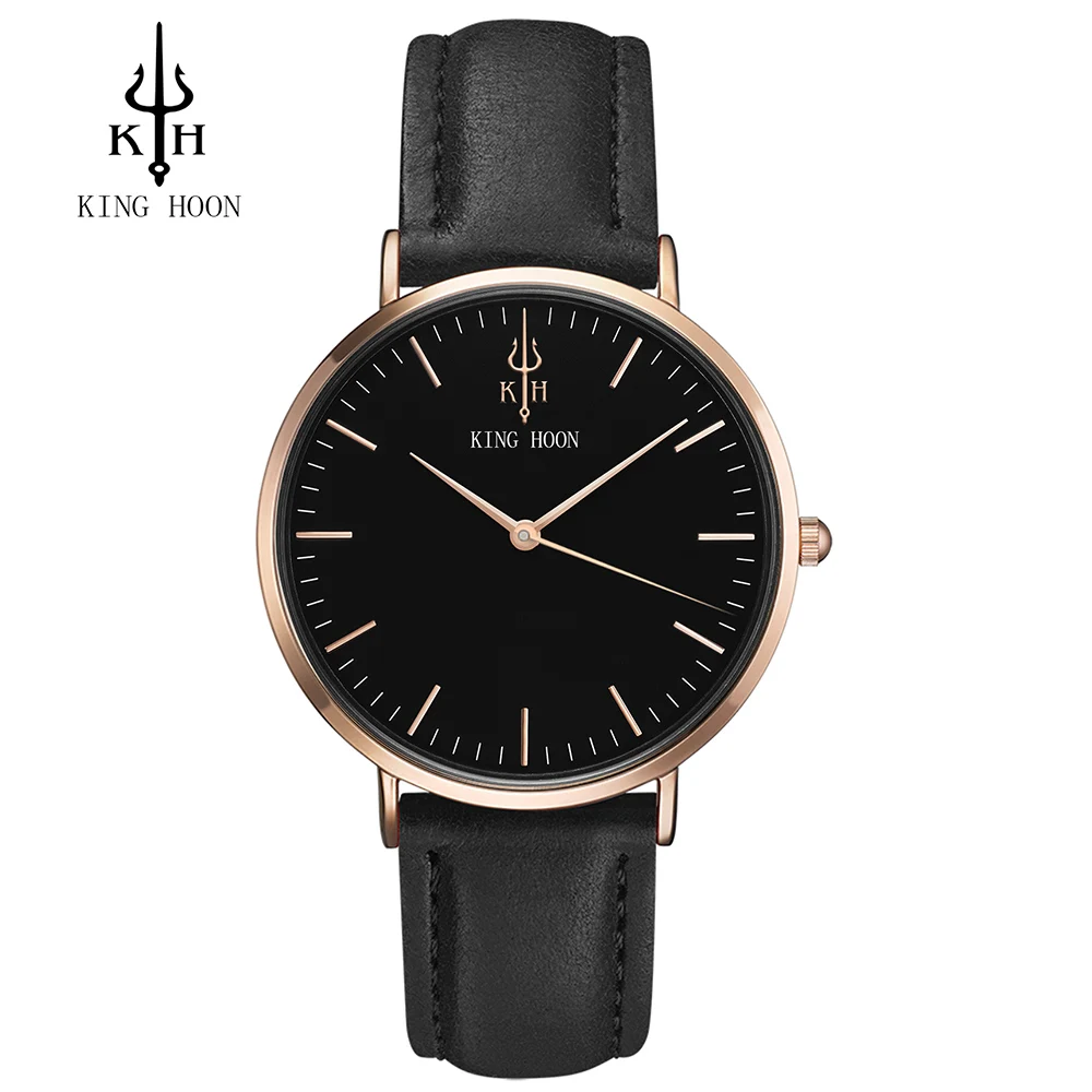 

KING HOON men Watch Women Watches Ladies 2017 Brand Luxury Famous Female Clock Quartz Watch Wrist Relogio Feminino Montre Femme