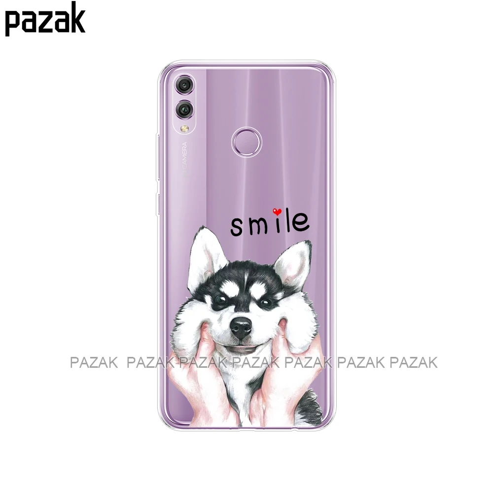61344 Силиконовый чехол для huawei honor 8x, чехол 6,5 дюйма, мягкая задняя крышка из ТПУ для huawei honor 8x, защитный чехол для телефона, чехол, сумки с рисунком - Цвет: 61344
