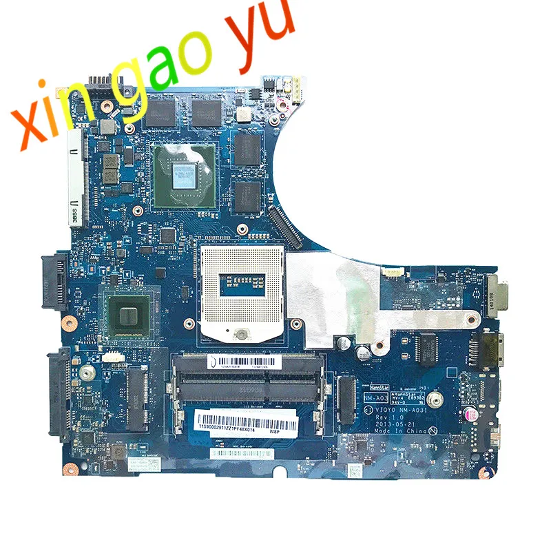 

For Lenovo IdeaPad Y410P Laptop Motherboard nm-a031 GT755M mainboard DDR3 GT750M 2GB
