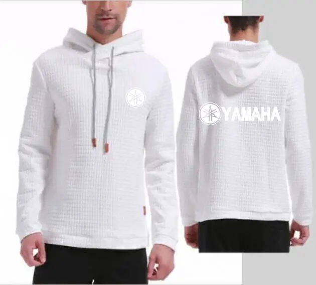 Для мужчин Толстовка yamaha с длинным рукавом сплошной цвет толстовка капюшоном