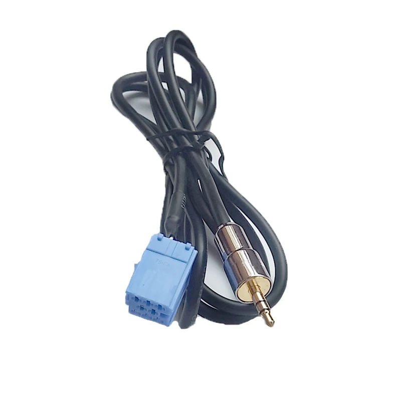 Biurlink автомобильный Радио Расширенный вспомогательный кабель Mini ISO 8Pin Aux адаптер
