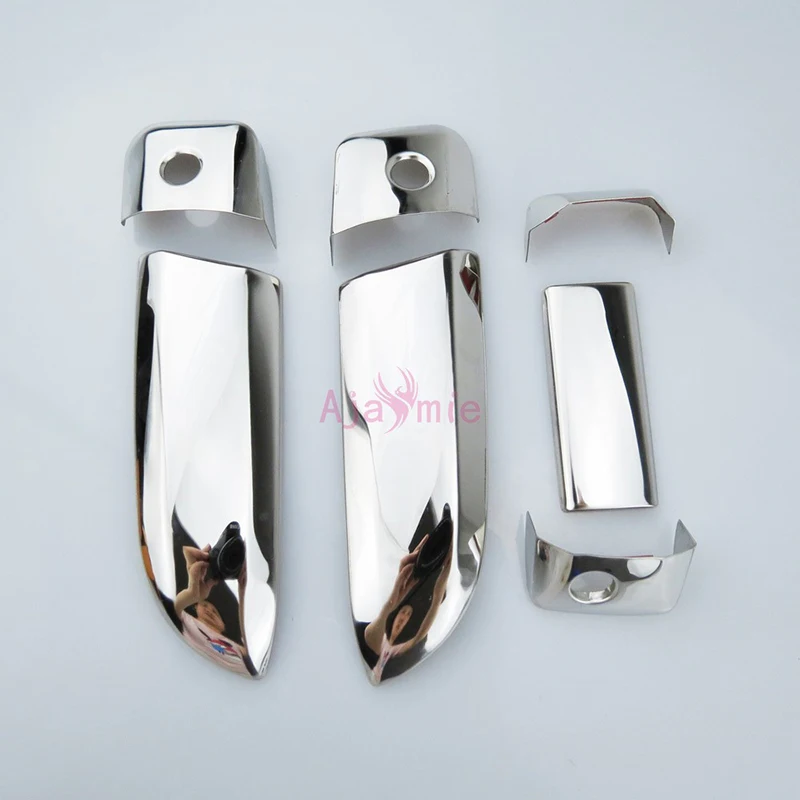 

#304 Stainless Steel Door Handle Cover Frame Overlay Panel 2005-2018 Chrome Car Styling For Toyota Hiace Accessories