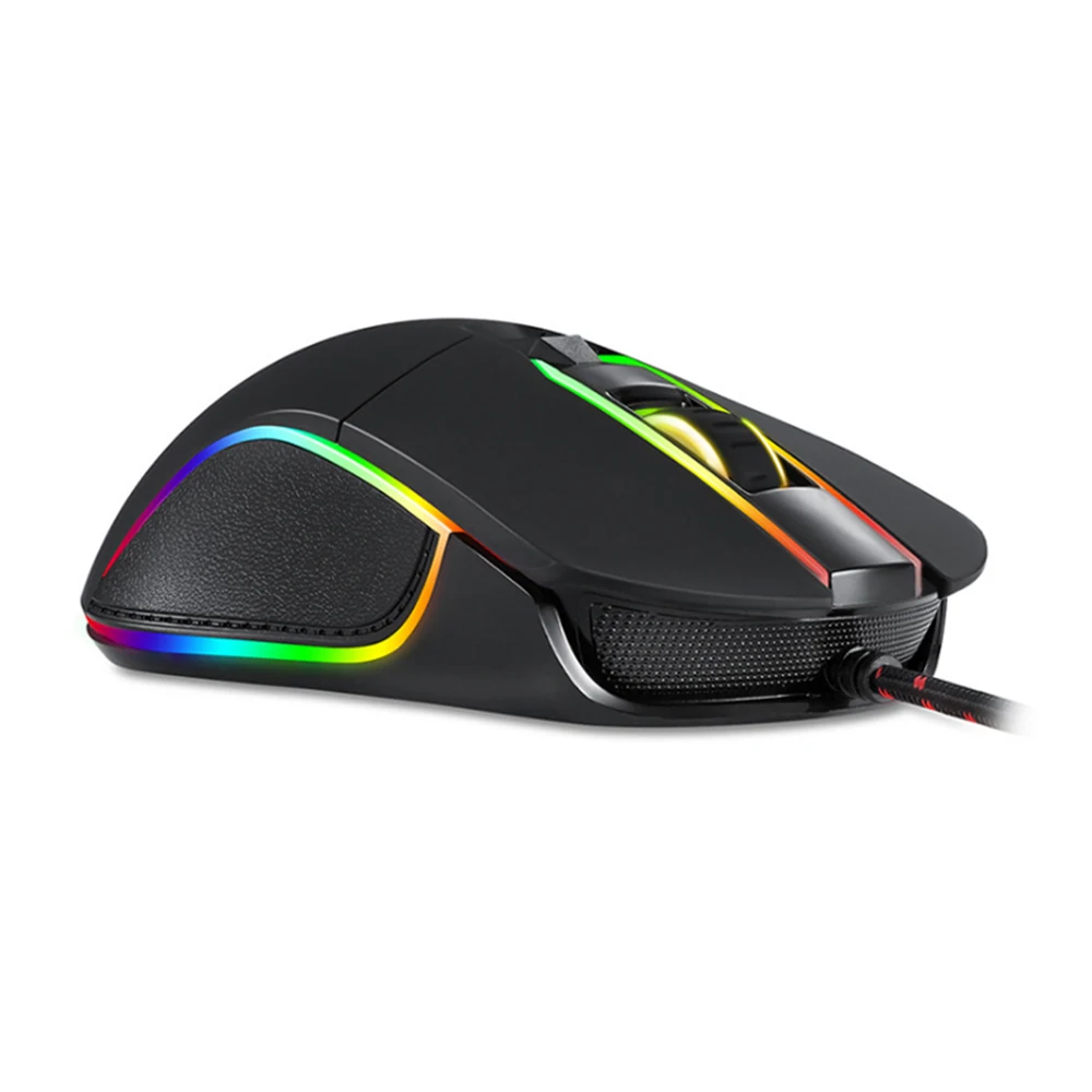 Motospeed V30 USB 3 0 Проводная оптическая игровая мышь с подсветкой 6 кнопок 3500 точек/дюйм