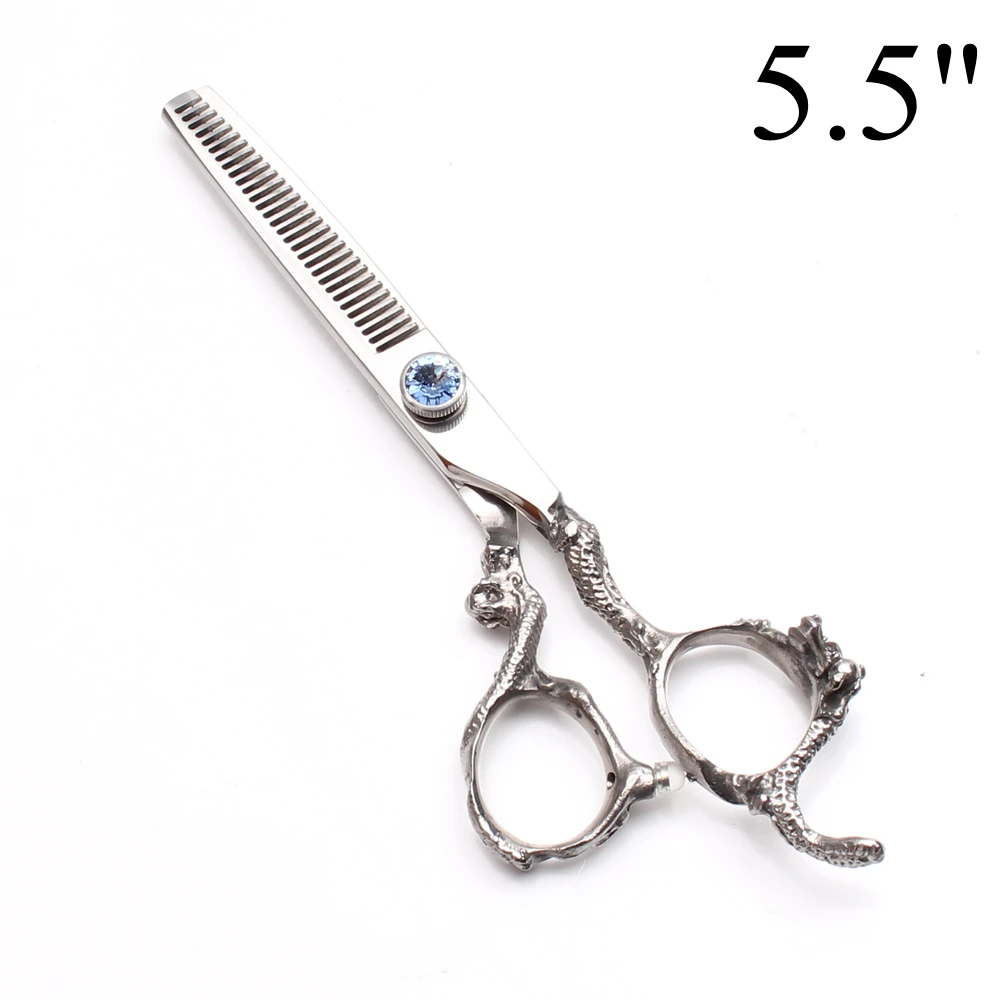 5 &quot440C индивидуальные Брендовые прямые ножницы филировочные парикмахерские
