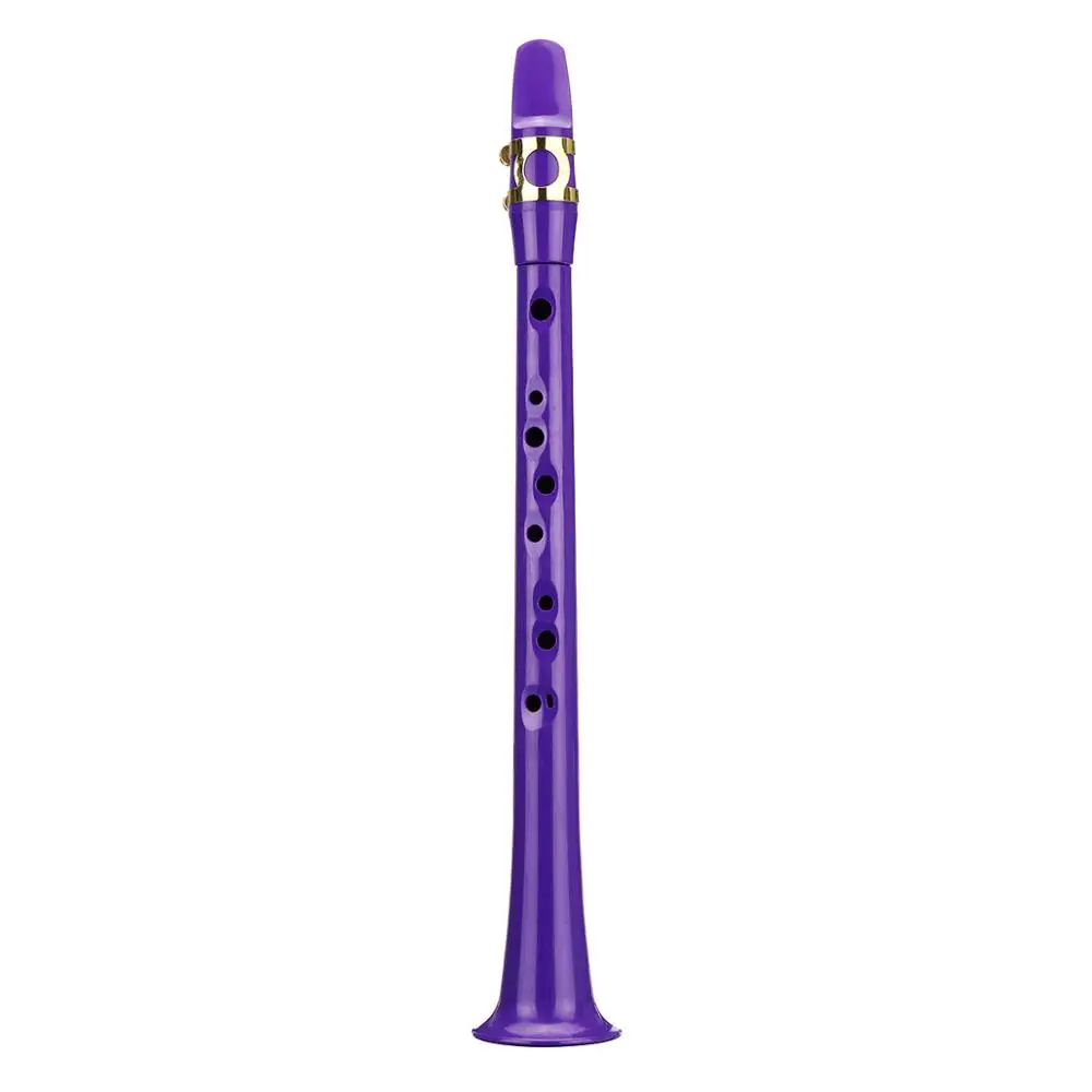 Purple Черный LittleSax мини саксофон портативный C Ключ саксофон ABS легкий саксофон музыкальные инструменты с сумкой для переноски для нищий - Цвет: Purple