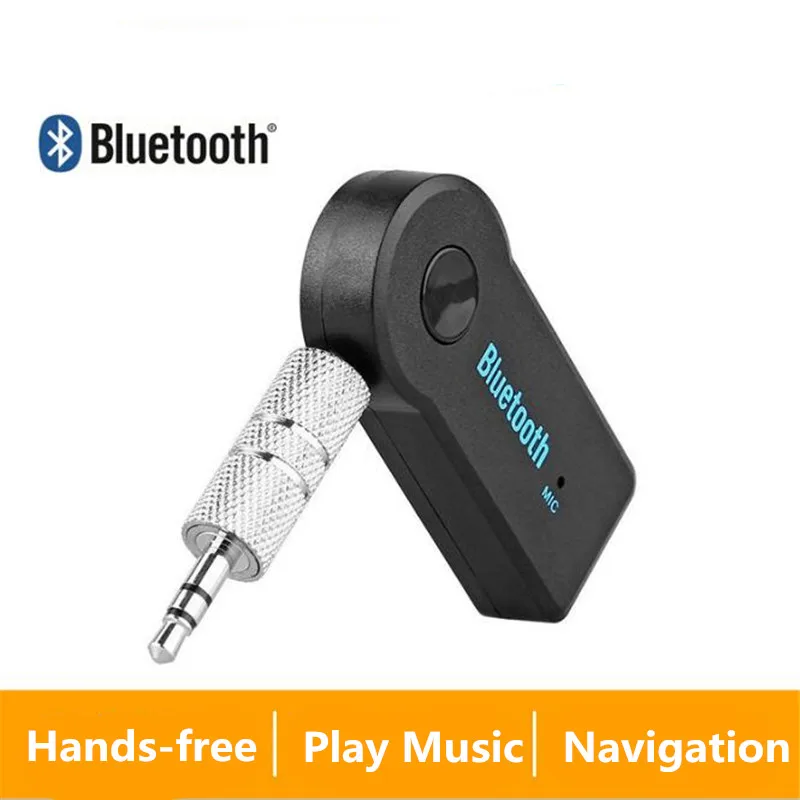 Bluetooth автомобильный комплект адаптер AUX Handsfree радио музыкальный приемник мм 3 5