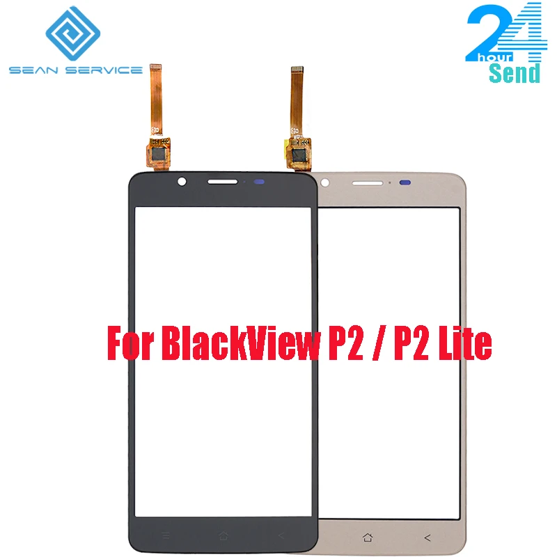 Для оригинального BlackView P2 сенсорный экран сенсорная панель с объективом Замена