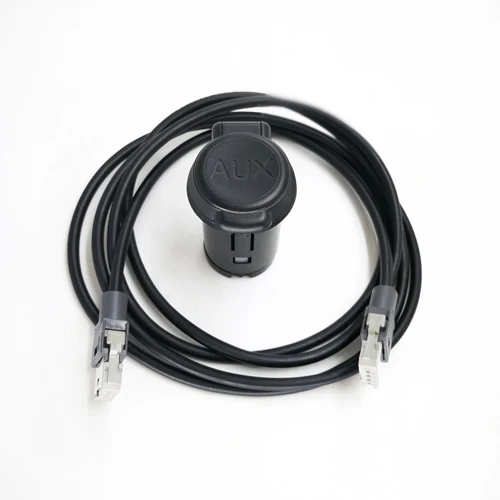 Biurlink стерео USB кабель для peugeot 206 207 307 308 407 408 508 607 для Citroen C2 C3 C4 C5 C6 для DS автомобили RD9 RD43 RD45 - Название цвета: grey cable switch