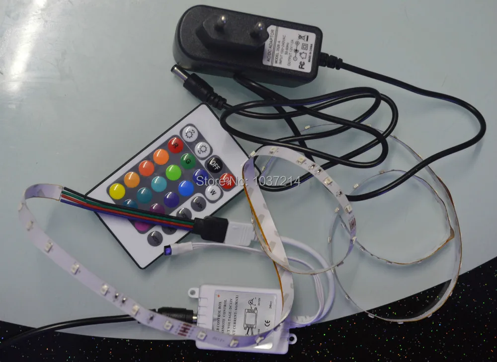 Бесплатная доставка не водонепроницаемая светодиодная лента 3528 RGB 1 м гибкая