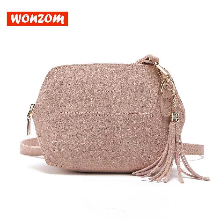 WONZOM Women Bag Crossbody Shoulder High Quality PU Leather Ladies Bucket Casual Tote Handbag | Багаж и сумки