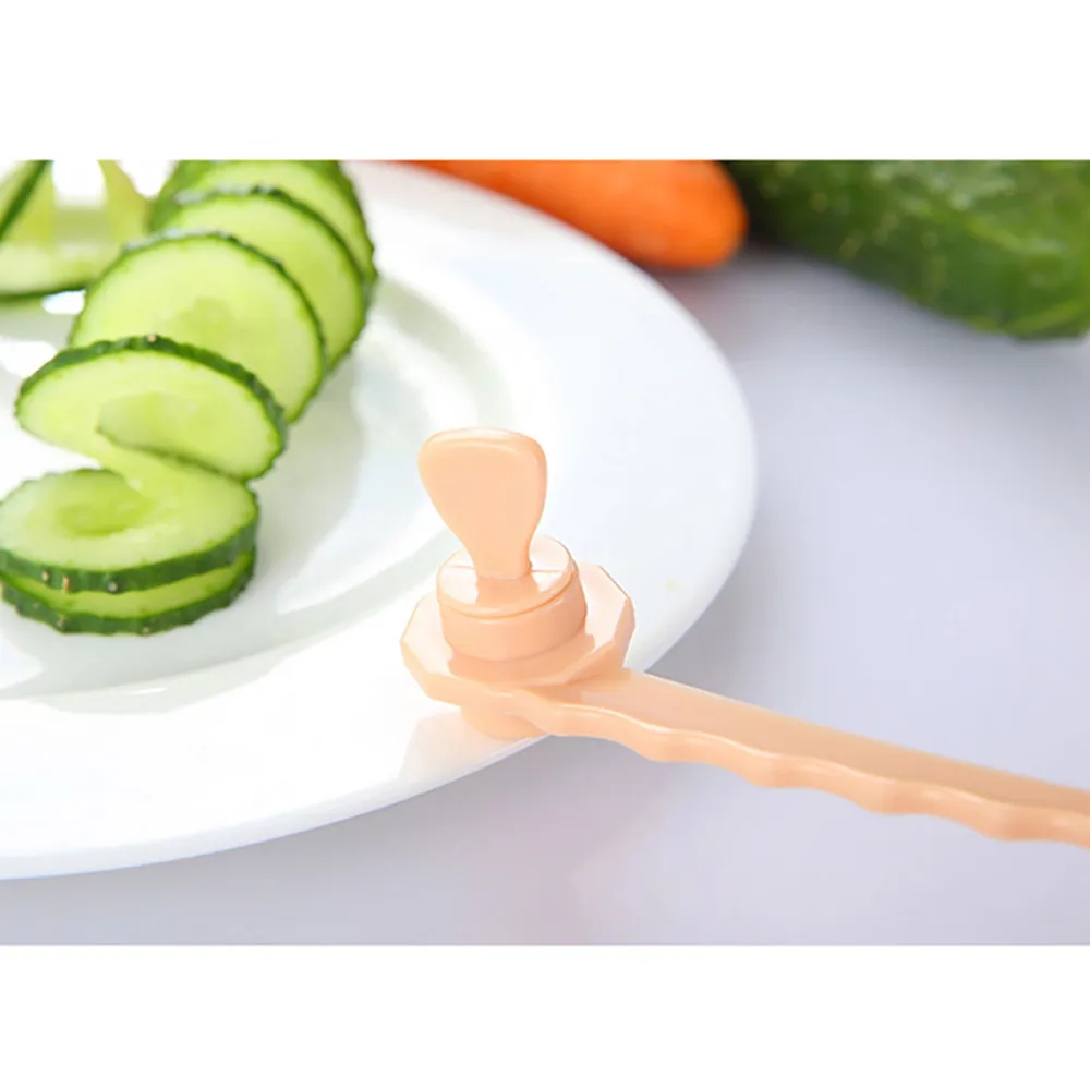 2018 new Magic Potato Cutter Carrot Spiral Slicer Cutting Models Kitchen Cooking Tools Perfect for garnishes #0108 | Дом и сад