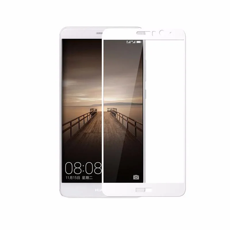 Изогнутое закаленное стекло 9 H 3D для Huawei P9 Plus Lite Mate 8 honor V8 note защитная пленка из