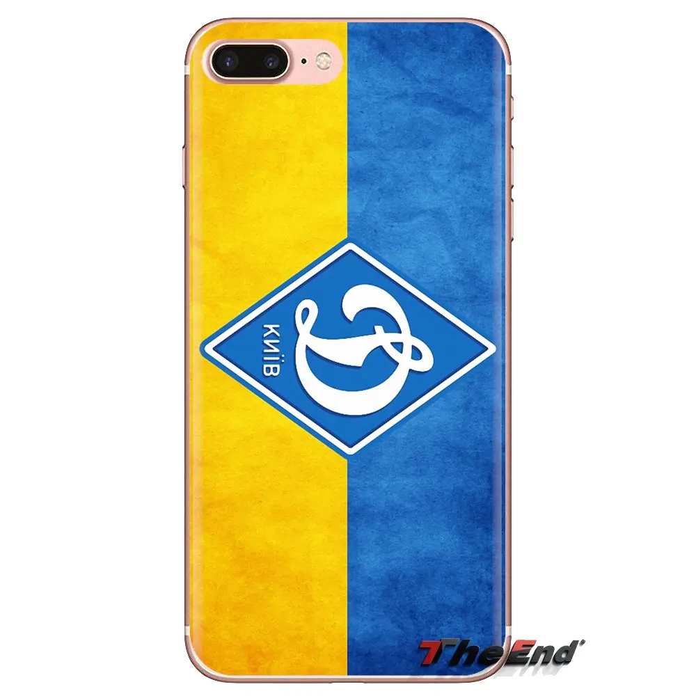 Силиконовый чехол FC Dynamo Kyiv с логотипом Футбол для Huawei G7 G8 P7 P8 P9 P10 P20 P30 Lite Mini Pro P Smart
