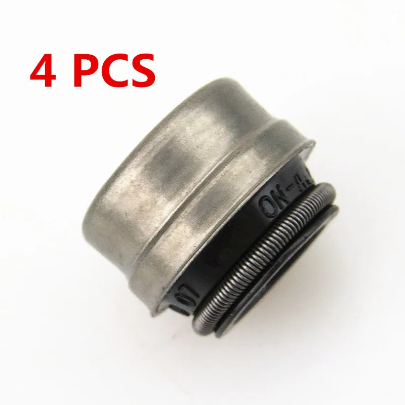 READXT 7mm Car Engine Valve Stem Oil Seal Accessories For VW Passat B5 B6 Jetta Bora 5 MK5 Golf 4 MK4 Touran 027109675F - Цвет: 4 xValve Stem Seal