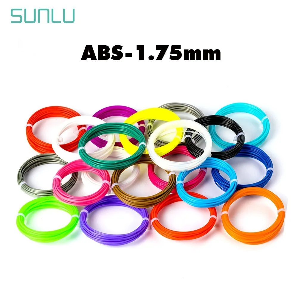 Наполнитель для 3d-ручки SUNLU 1 75 мм 5 м/10 м PLA/ABS | Компьютеры и офис