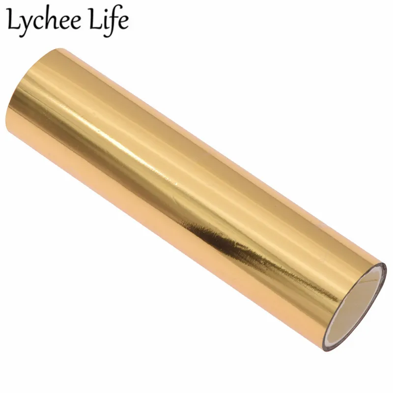 Lychee Life DIY горячее тиснение фольга бумага 5 м алюминиевая Лазерная Фольга