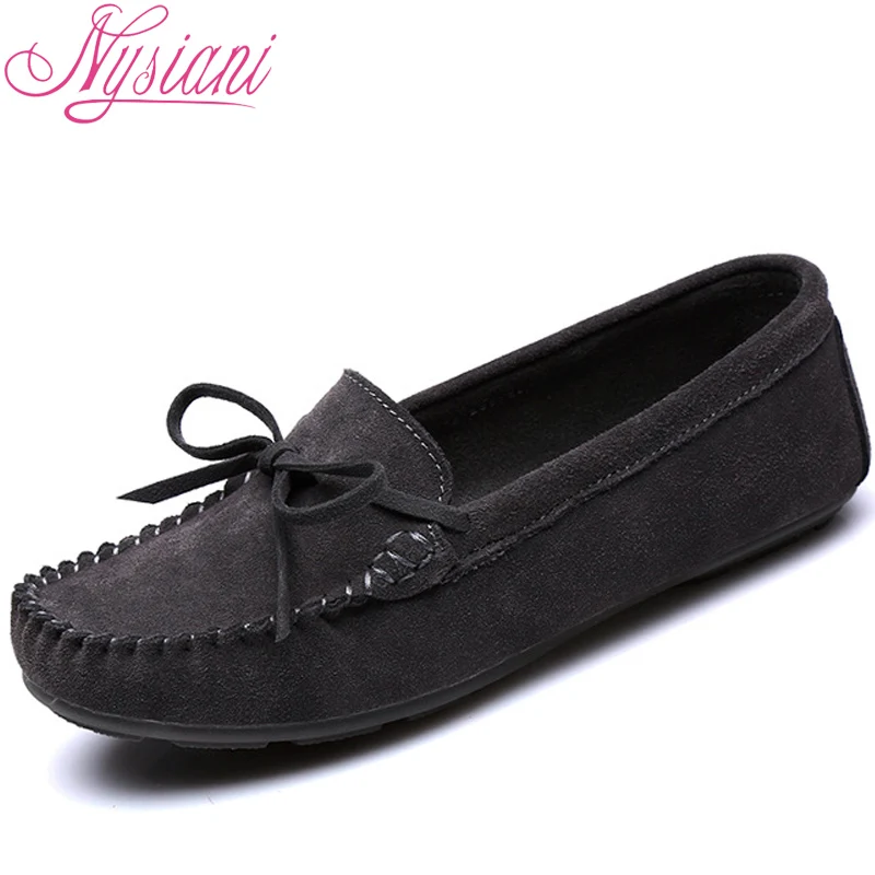 Nysiani 2017 Женщины Повседневная Боути Бездельники Квартиры Мягкая Удобная