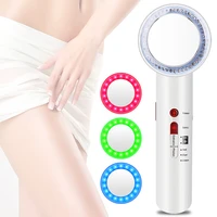 7 in 1ultrasonic body slimming massager microcurrent high frequency vibration ems muscle stimulator body skin care tool slimming