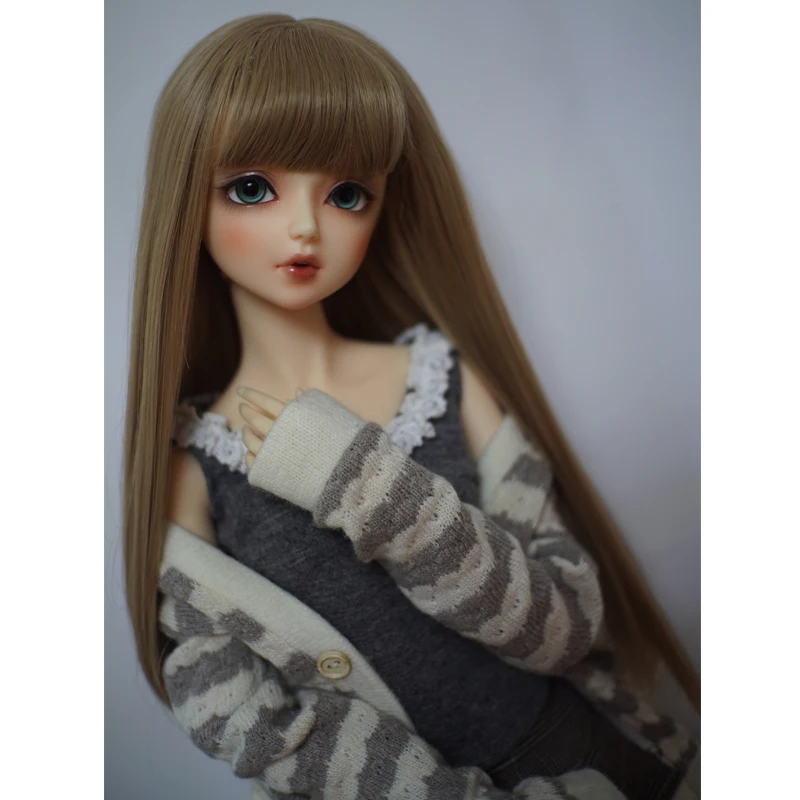 Парик для куклы Bjd SD 1/3 1/4 1/6 из льна|Куклы| |