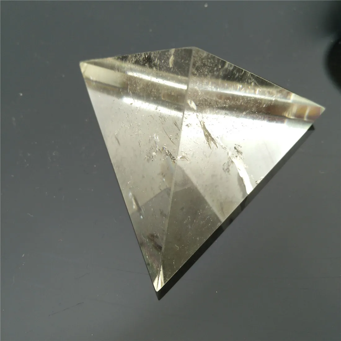 Природный цитрин тетрагранник Пирамида камень камни Кристаллы Wicca Cristal Islande Pierre