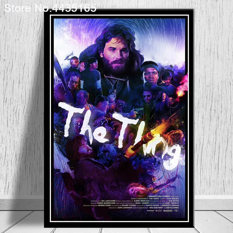 The Thing плакат 1982 классический фильм Джон Карпентер плакаты и принты на холсте настенная художественная картина для гостиной домашний декор